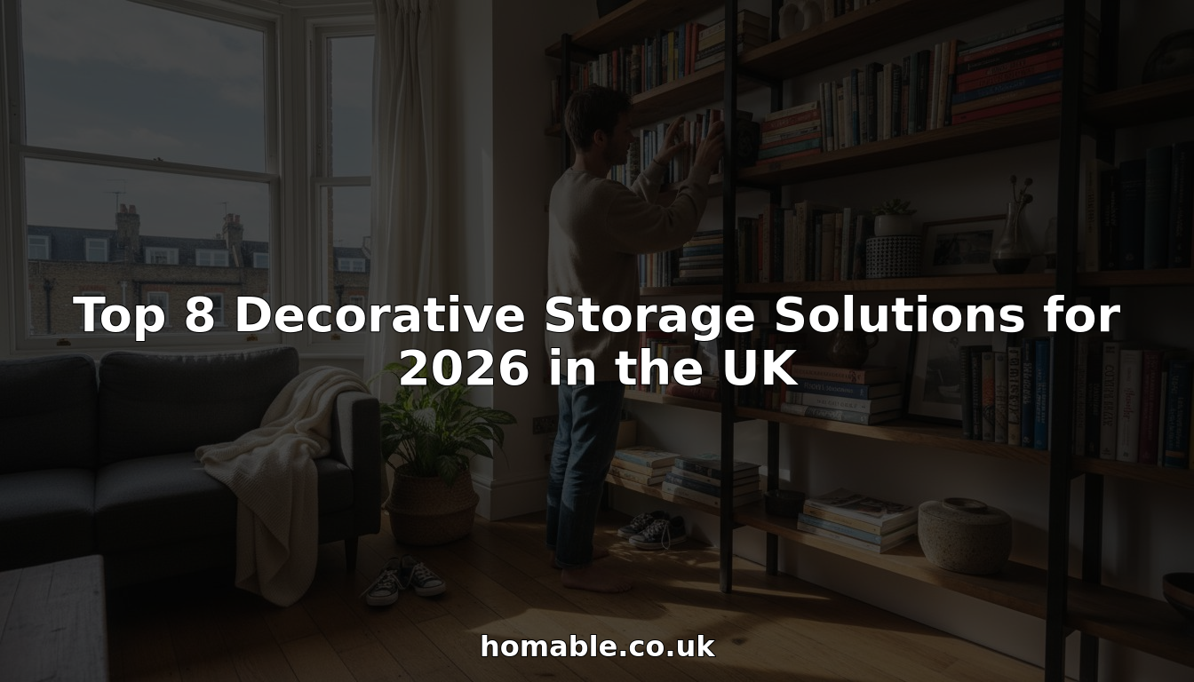 Top 8 Decorative Storage Solutions for 2026 in the UK